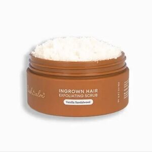 Bushbalm Limited Edition Ingrown Hair Exfoliating Scrub In Vanilla Sandalwood